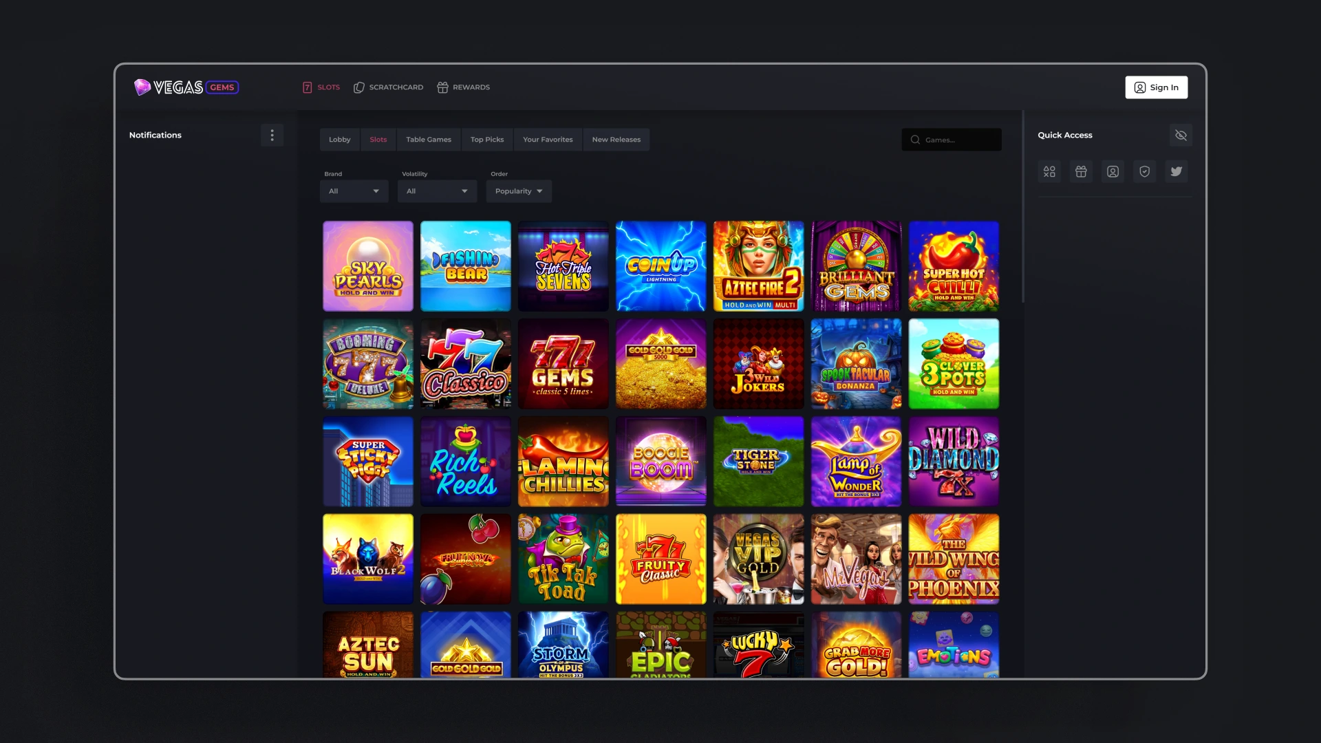 image games VegasGems