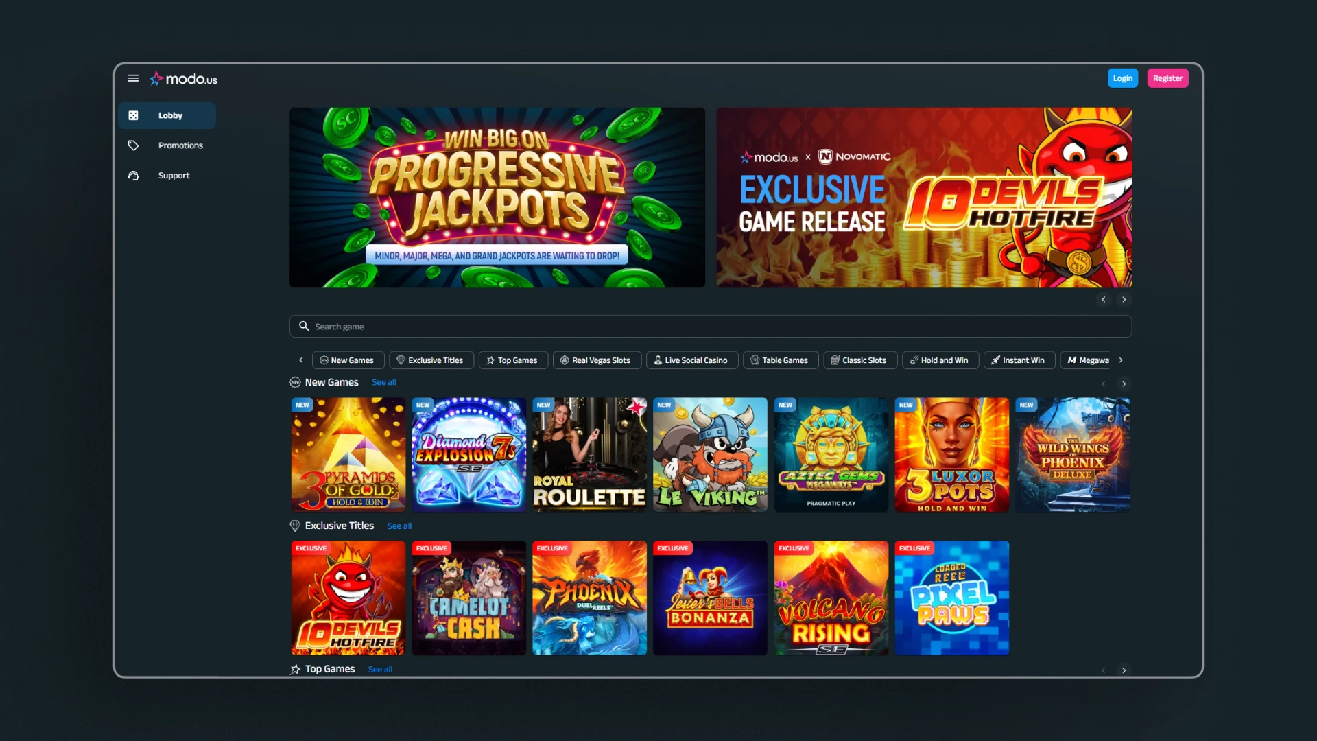 image games modo us casino