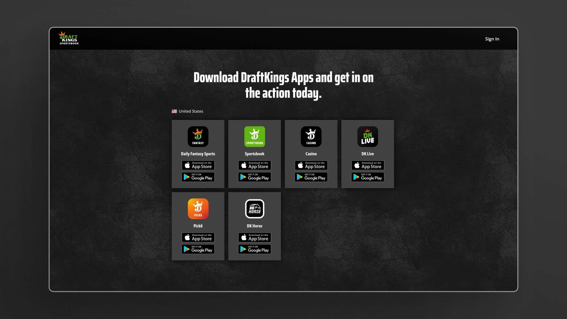image Download the DraftKings Fantasy App
