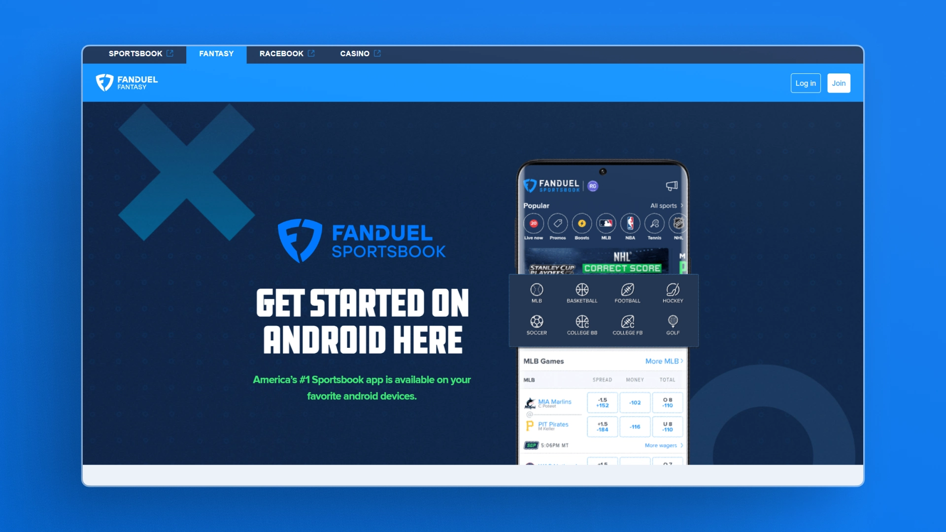 image Download the FanDuel Fantasy App