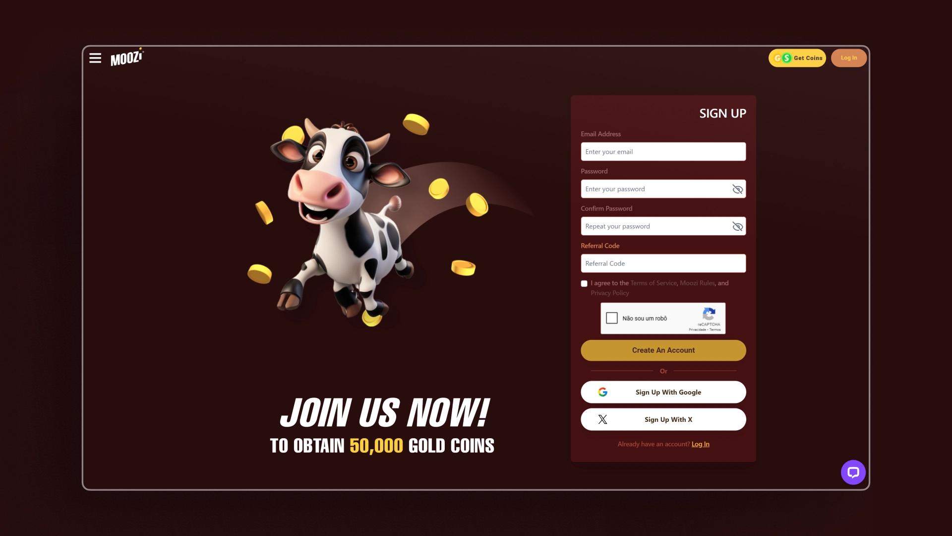 image How to Sign Up at Moozi