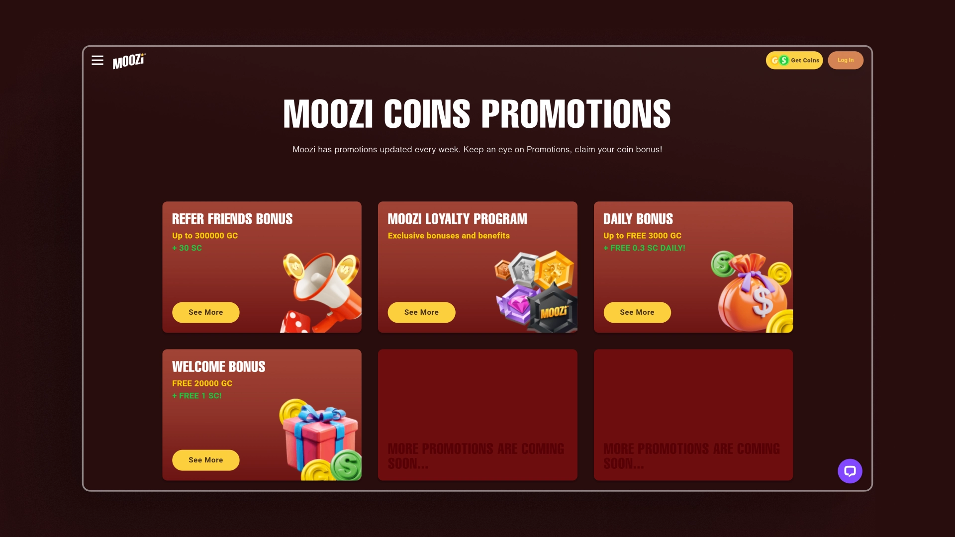 image Moozi Casino Bonuses