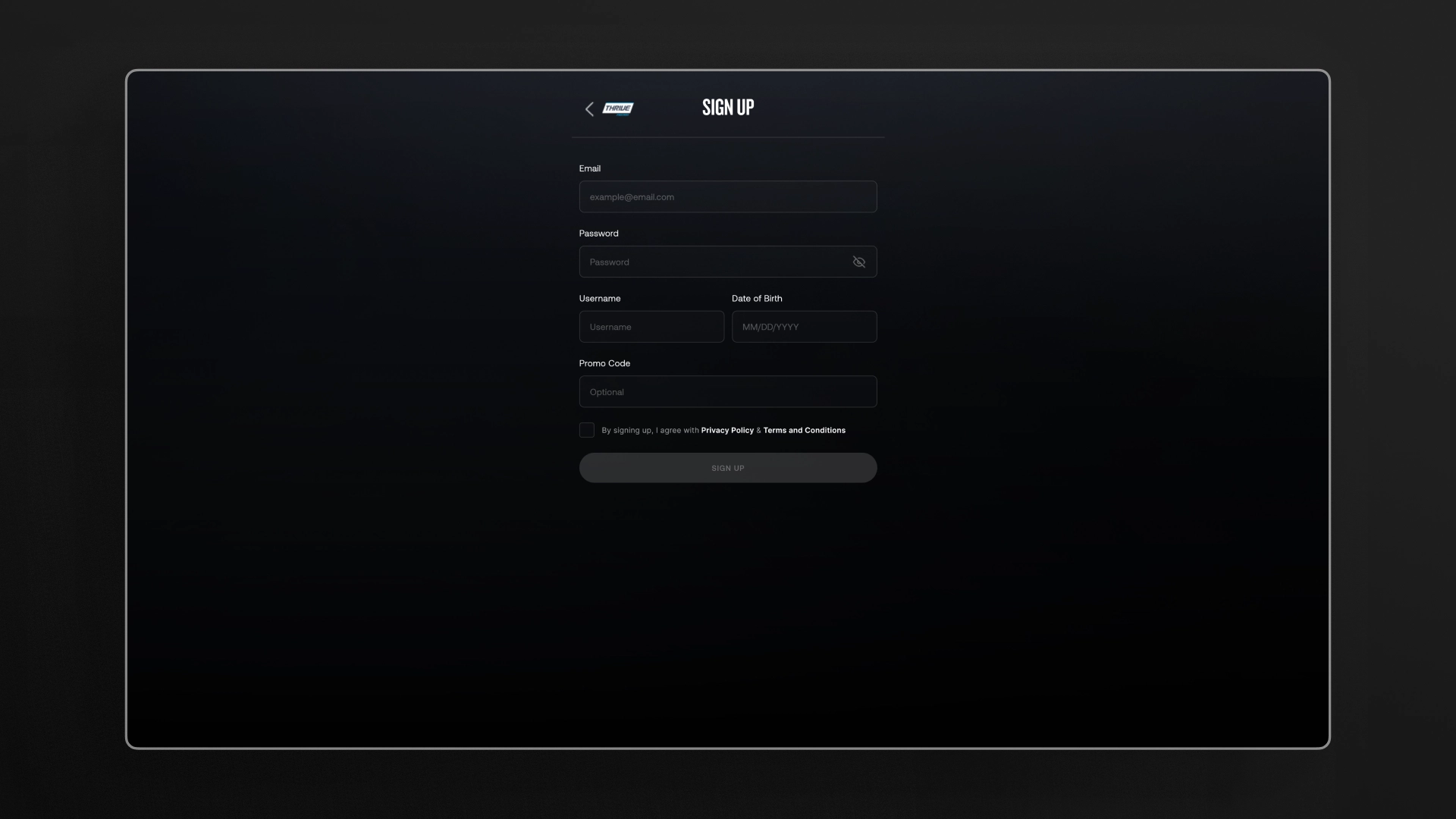 image How to Sign Up at ThriveFantasy