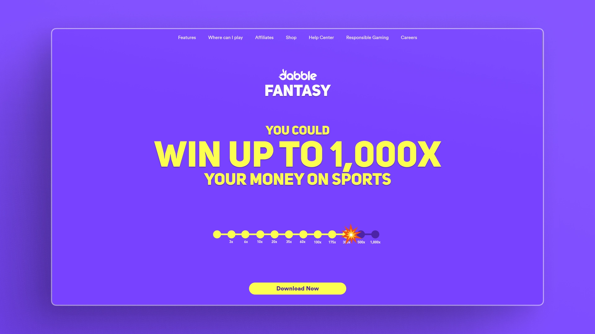 image homepage Dabble Fantasy
