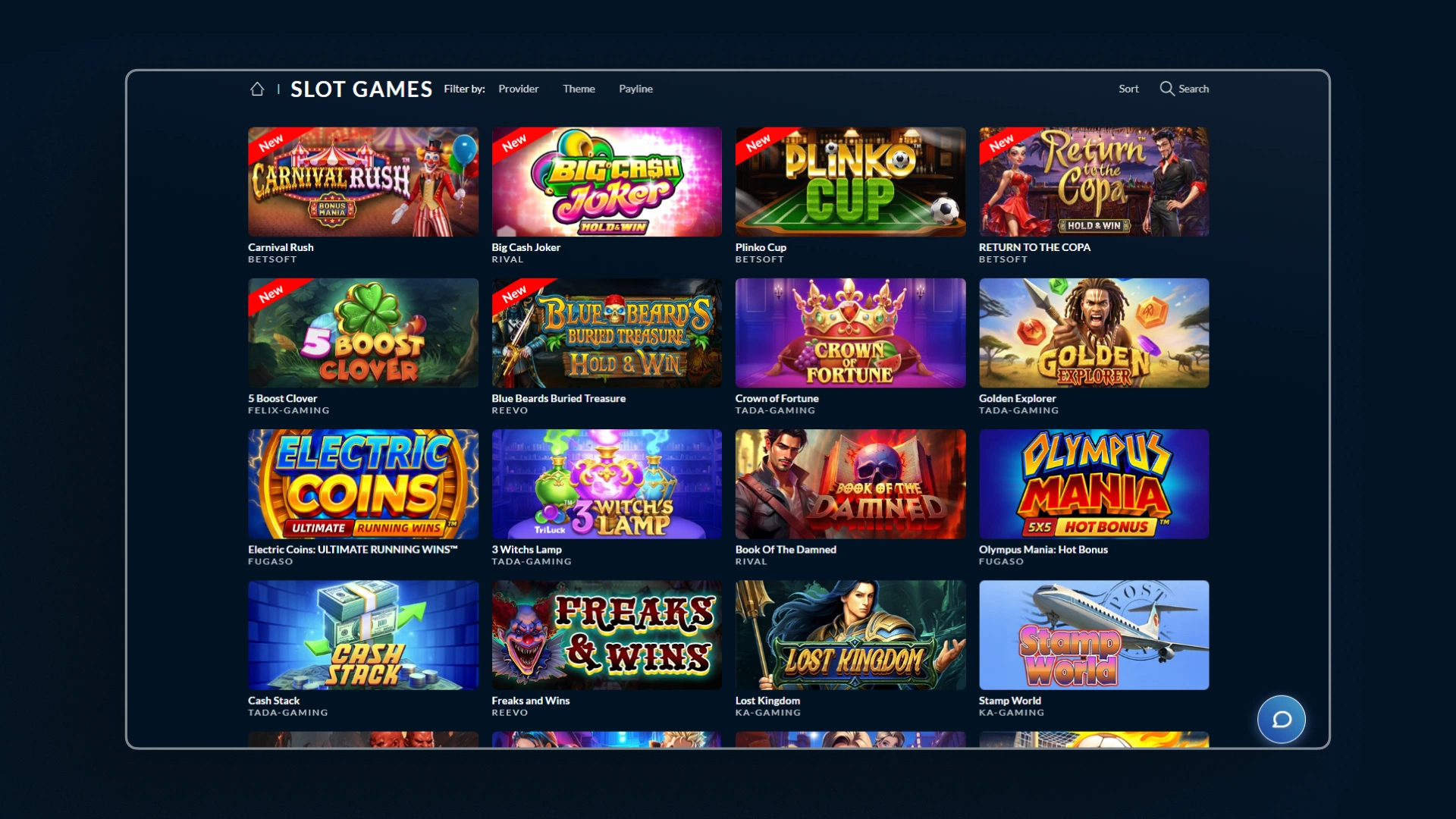 image Punt casino games