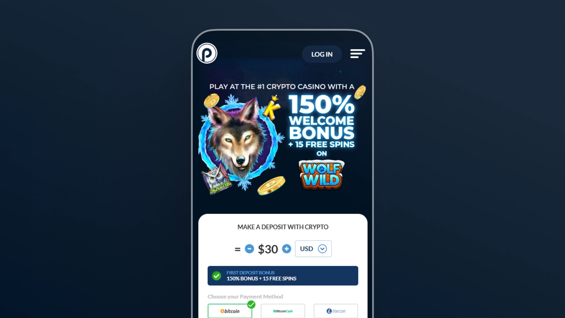 image mobile App Punt casino