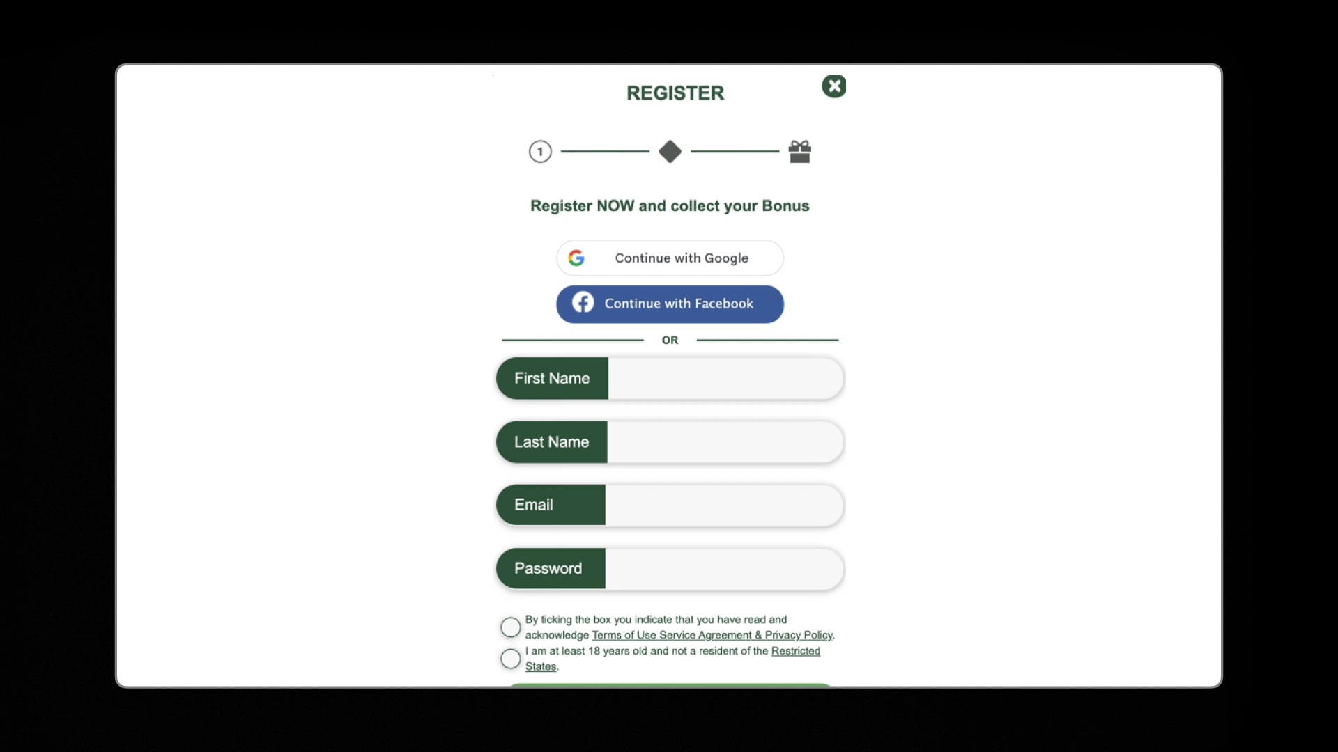 image register lonestar casino